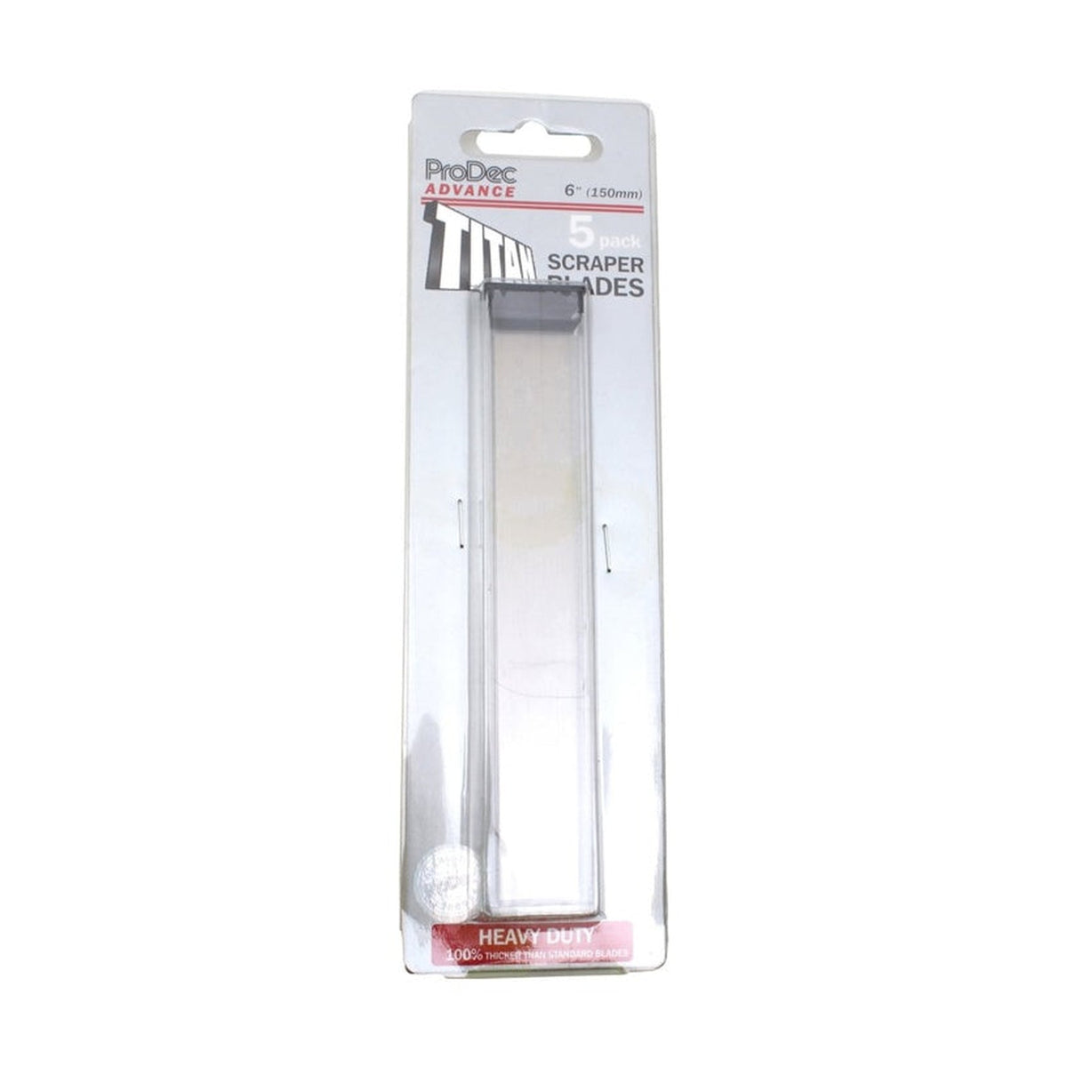 ProDec Advance 6 inch replacement scraper blades