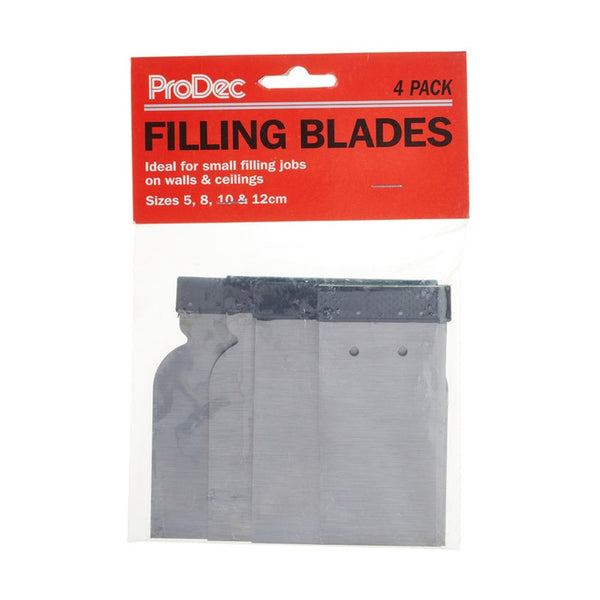 ProDec filling blades 4 pack