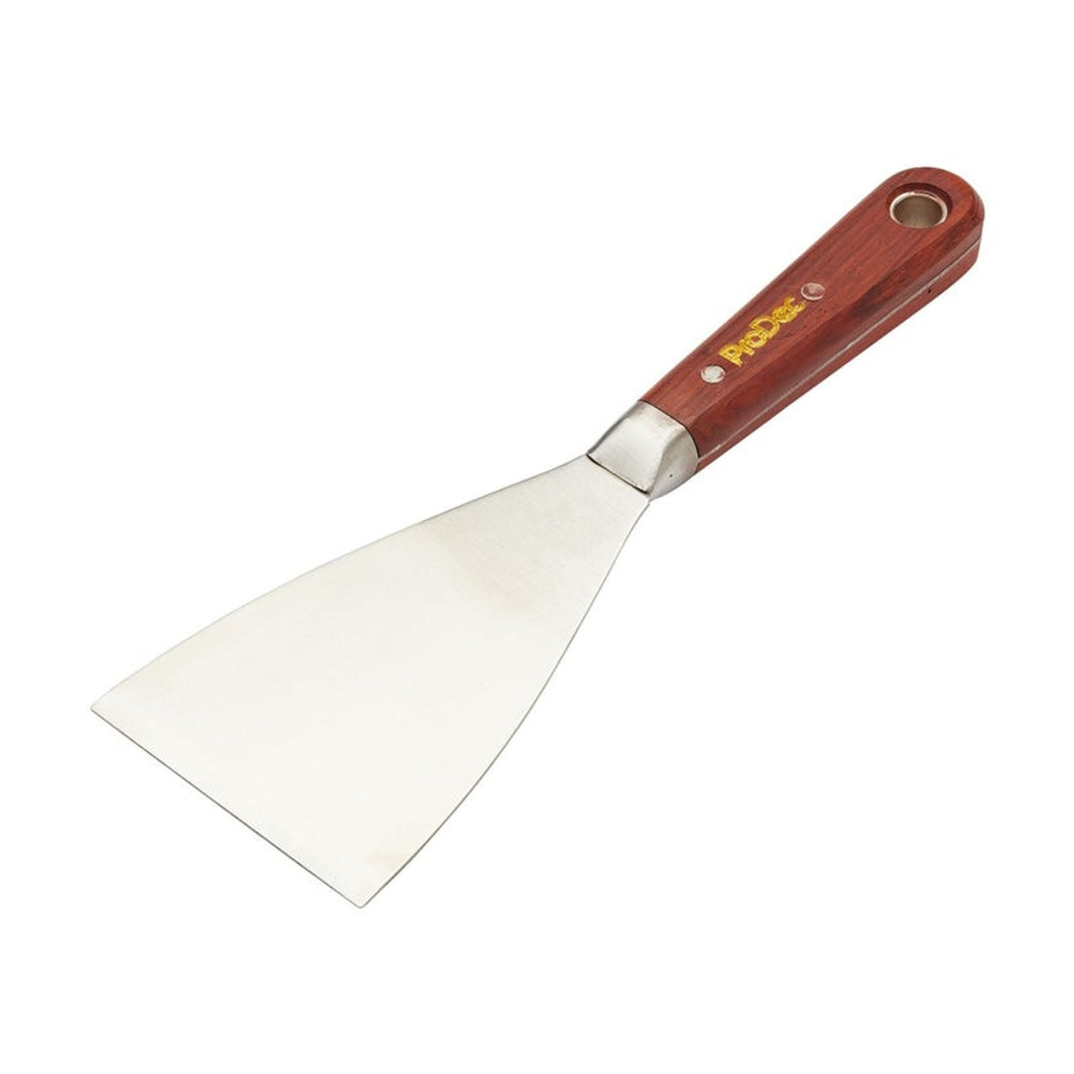 ProDec 3" paint scraper with rosewood handle, view 2