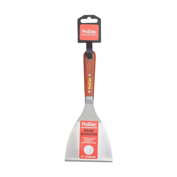 ProDec 4" paint scraper with rosewood handle
