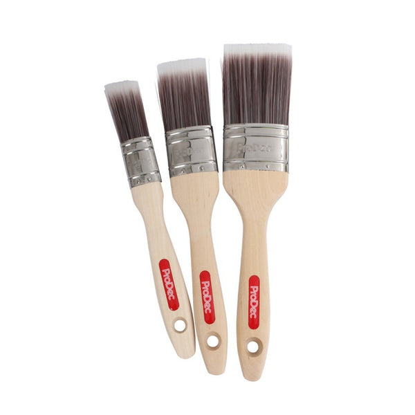 ProDec Premier oval paint brush set, 3 piece