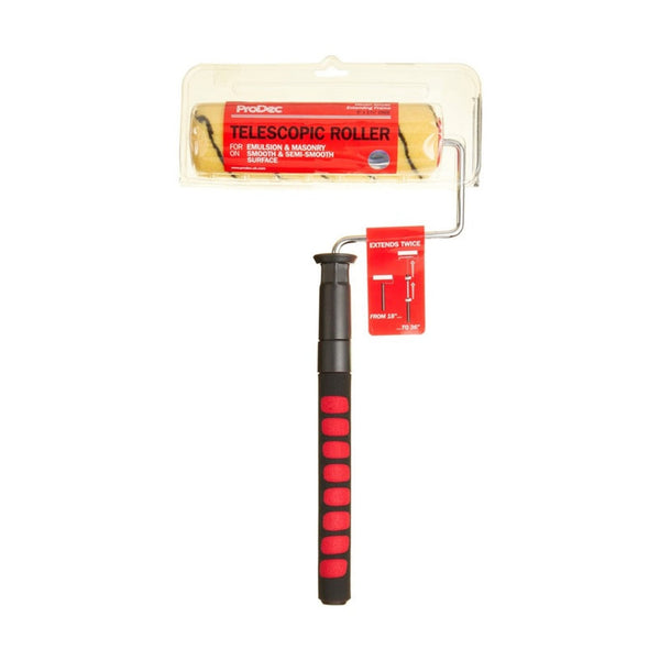 ProDec 9 inch telescopic roller frame with Tiger sleeve