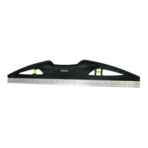 ProDec 24 inch stainless steel trimming edge ruler