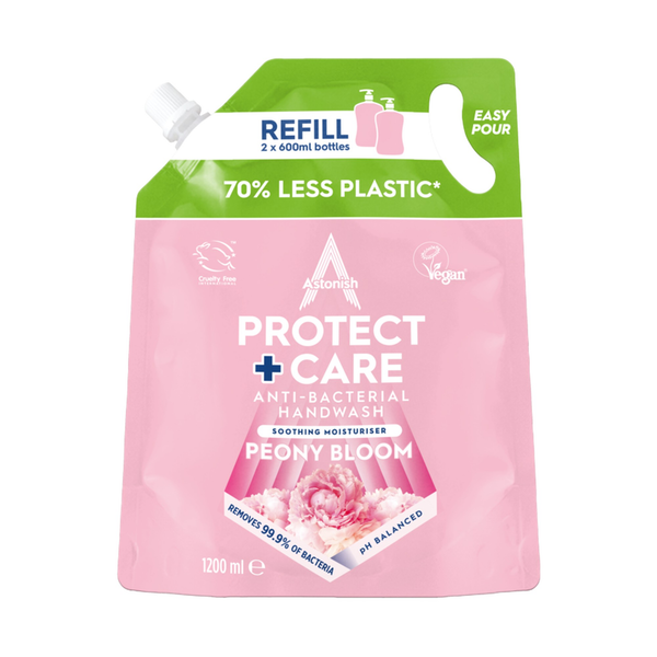 Protect & Care Refill Pouch 1.2L - Peony Bloom
