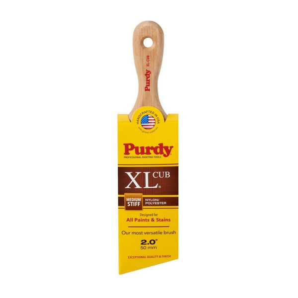 Purdy Cub XL 2 inch angled paint brush with short handle