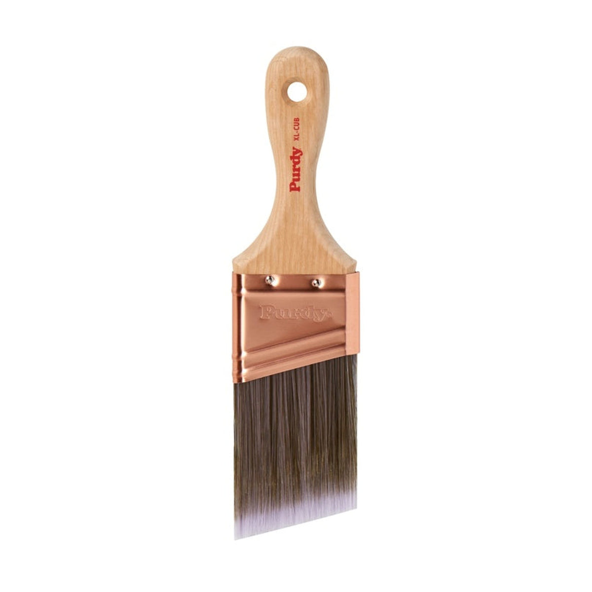 Purdy Cub XL 2 inch angled paint brush with short handle, view 2