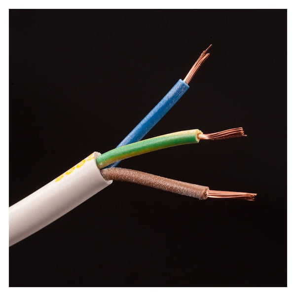 PX 3 core white flex cable 100m x 0.5mm