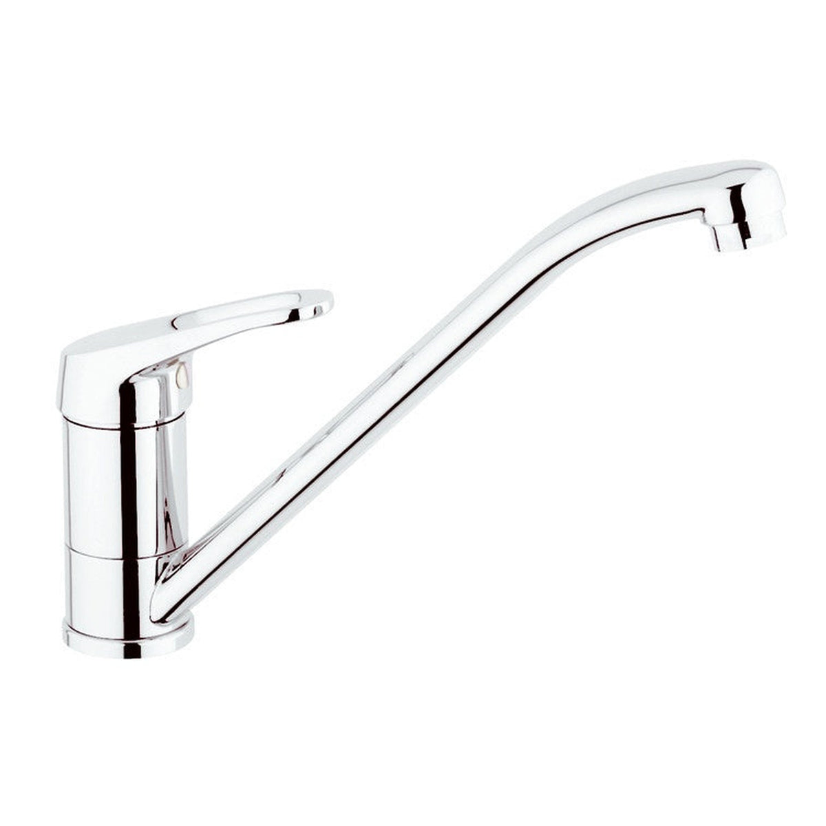 Pyramis Athena stainless steel 1.5 bowl sink with tap, view 3