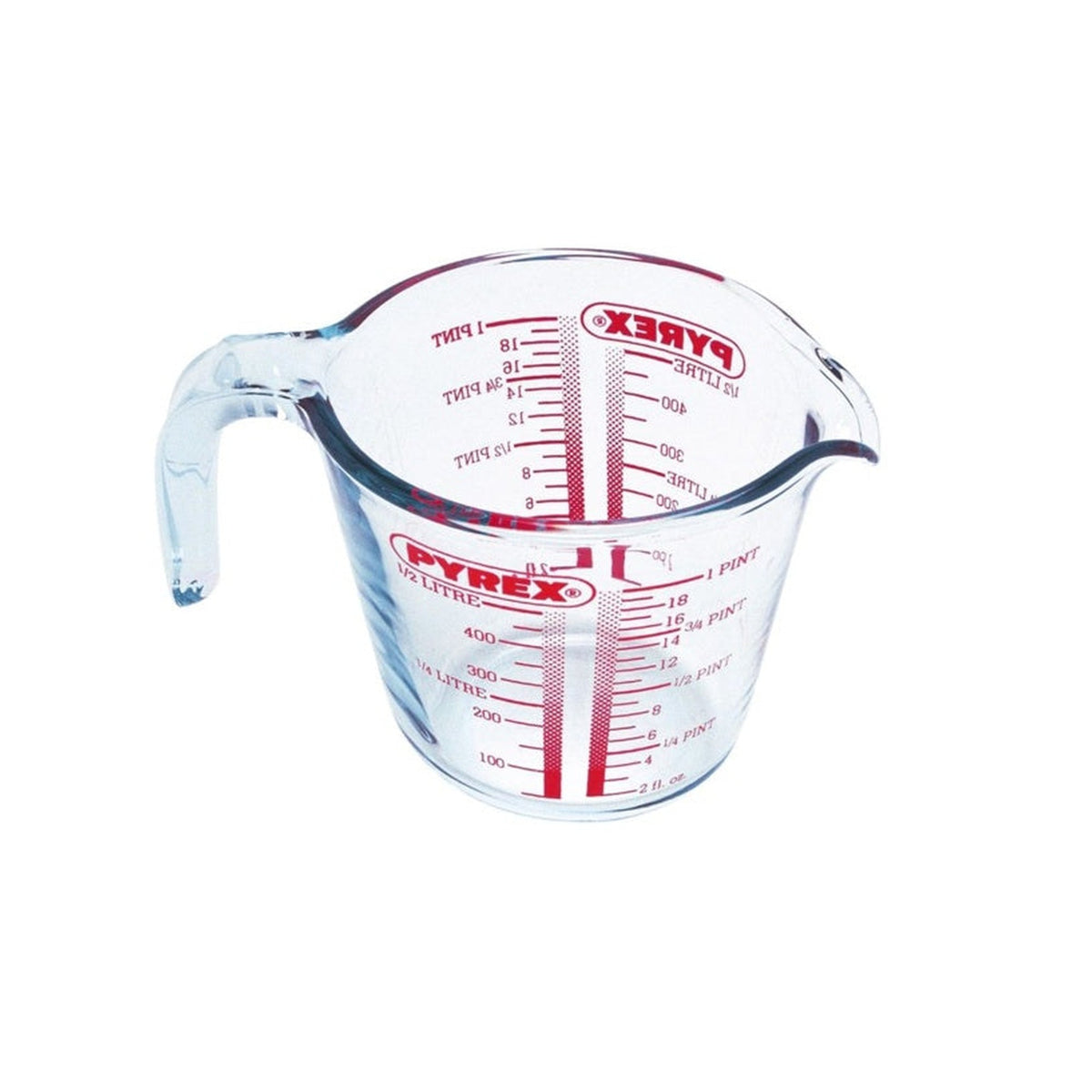 Pyrex Classic 0.5L glass measuring jug, view 2