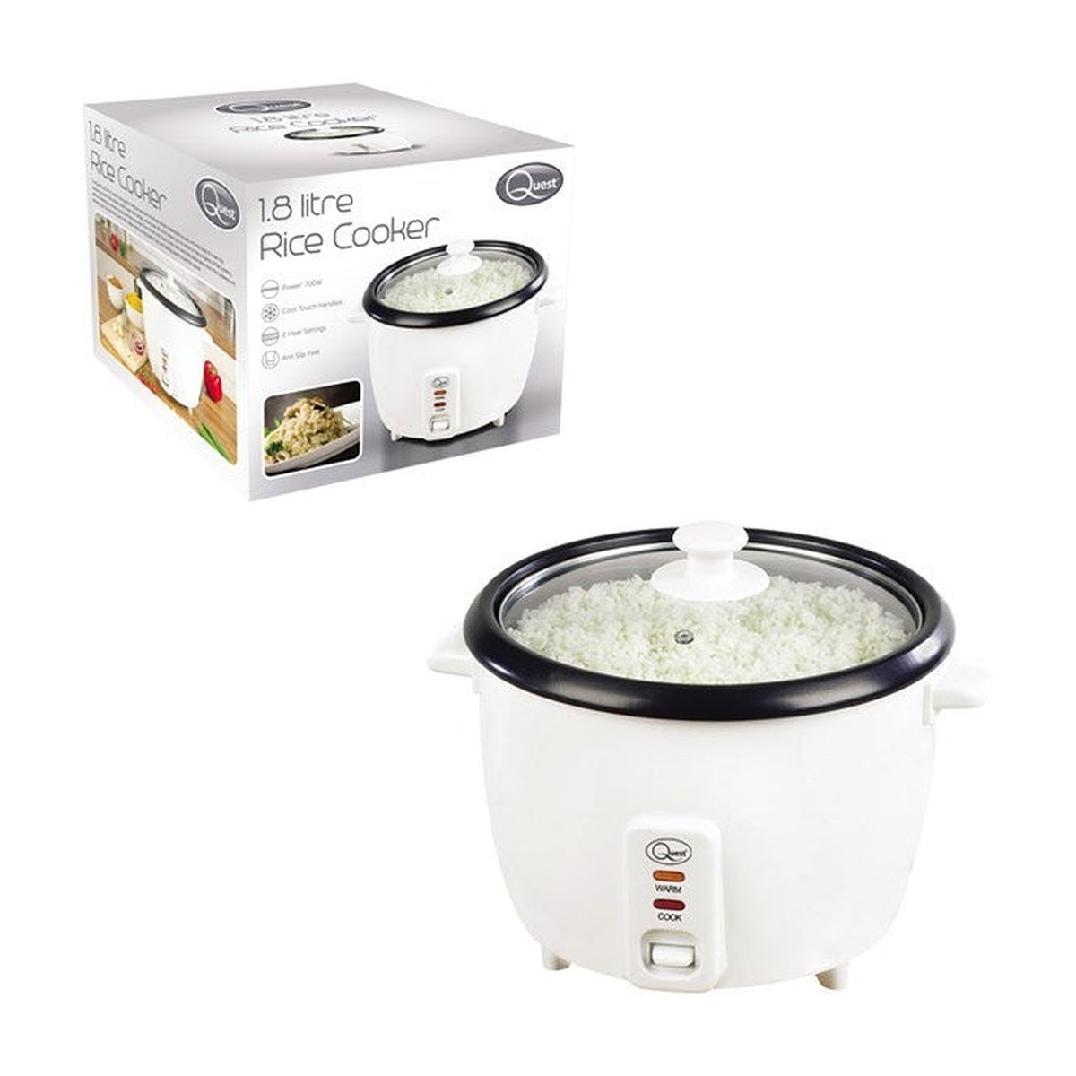 Quest 1.8L rice cooker