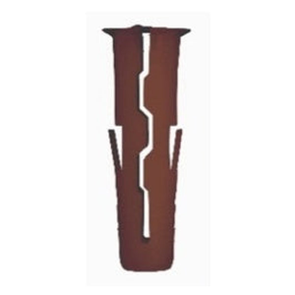 Rawlplug 7mm brown universal plugs pack of 1000