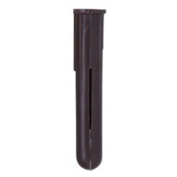 Rawlplug contractors plastic plugs in brown, 10 x 100