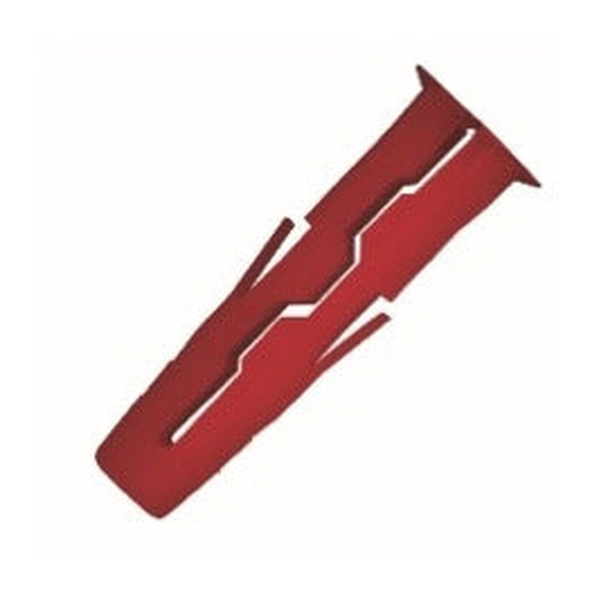 Pack of 1000 red 6mm Rawlplug universal wall plugs