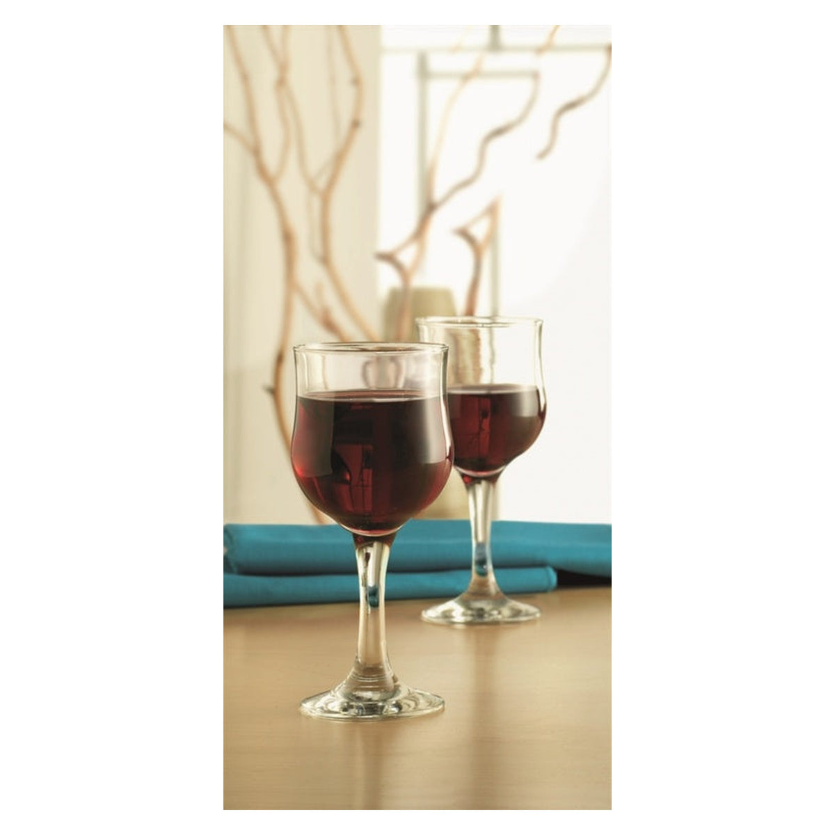 Rayware Tulip 24cl red wine glasses, set of 4