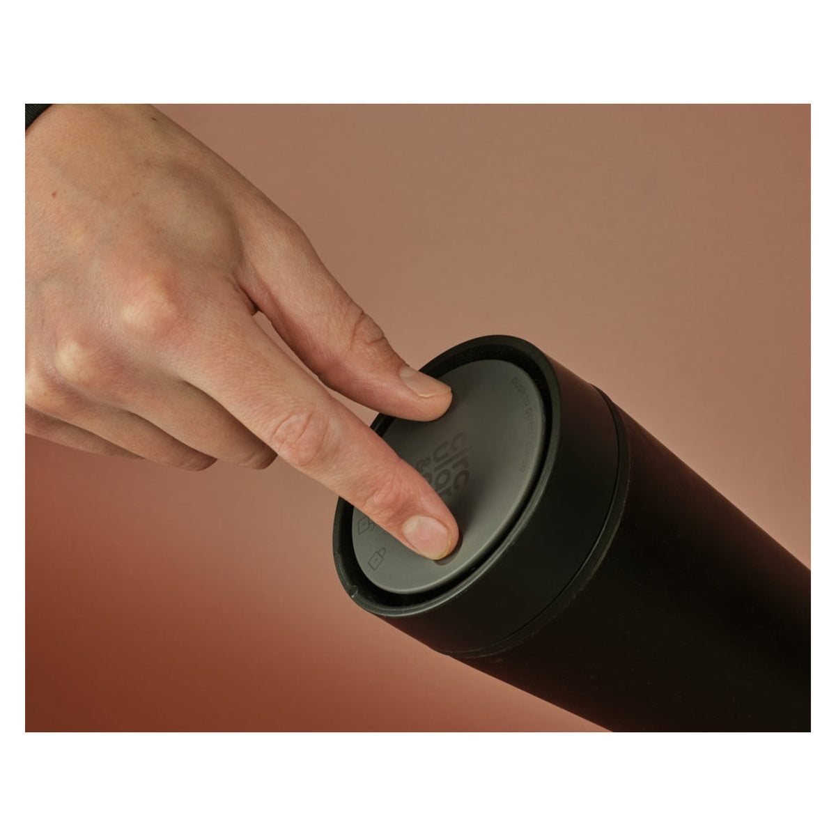 Recycled Coffee Waste Cup - Black, view 4