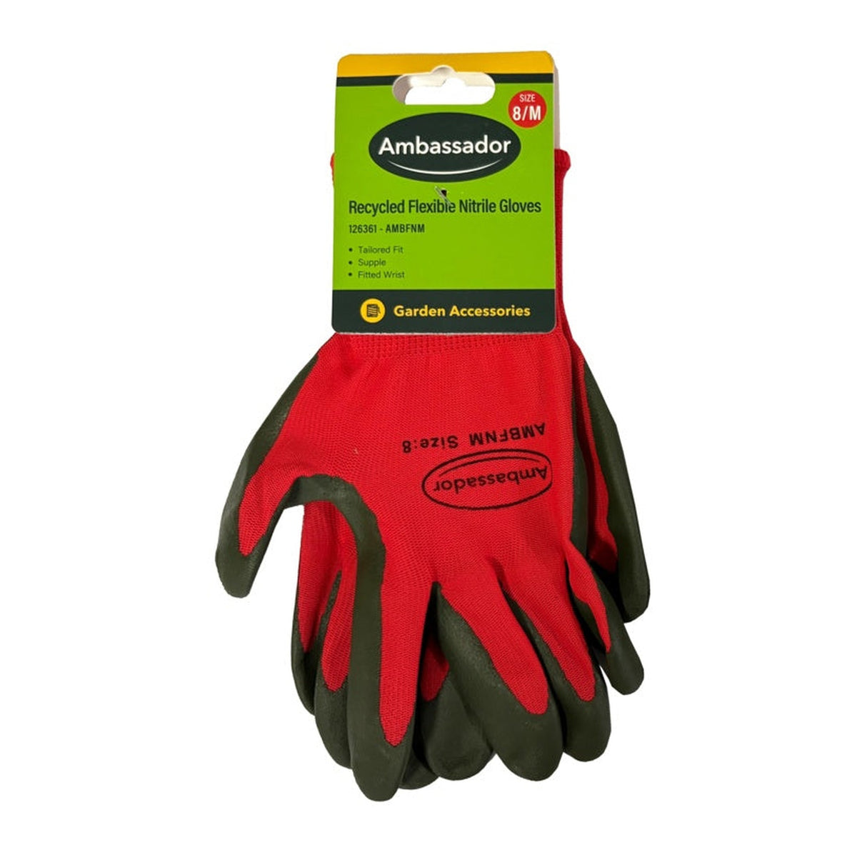 Recycled Flexible Nitrile Gloves - 8/M