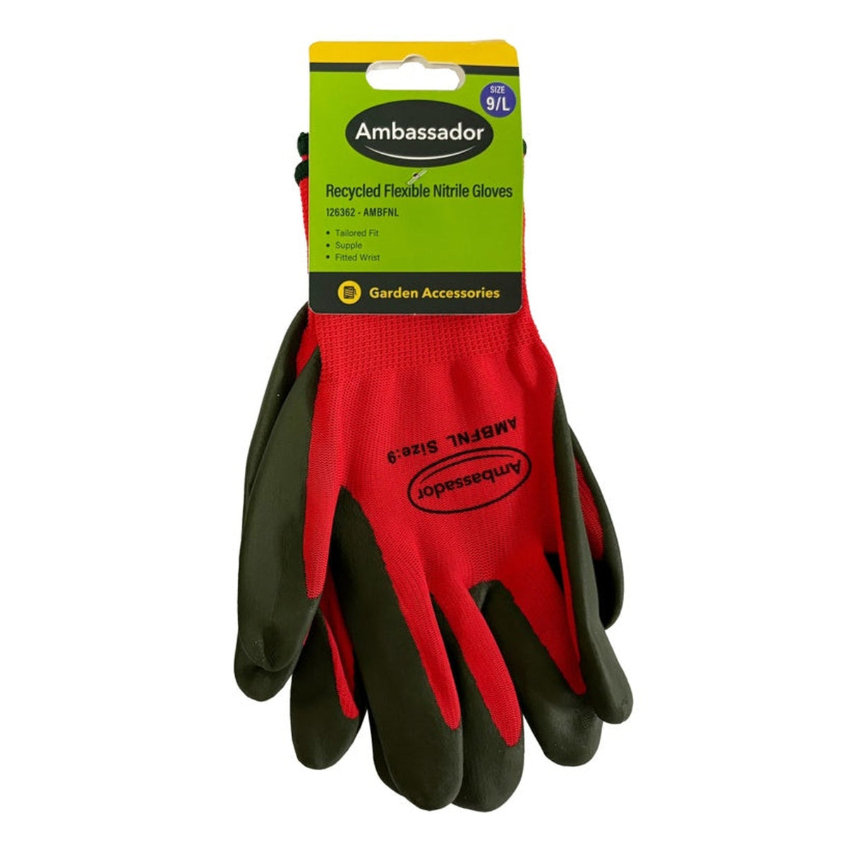 Recycled Flexible Nitrile Gloves - 9/L