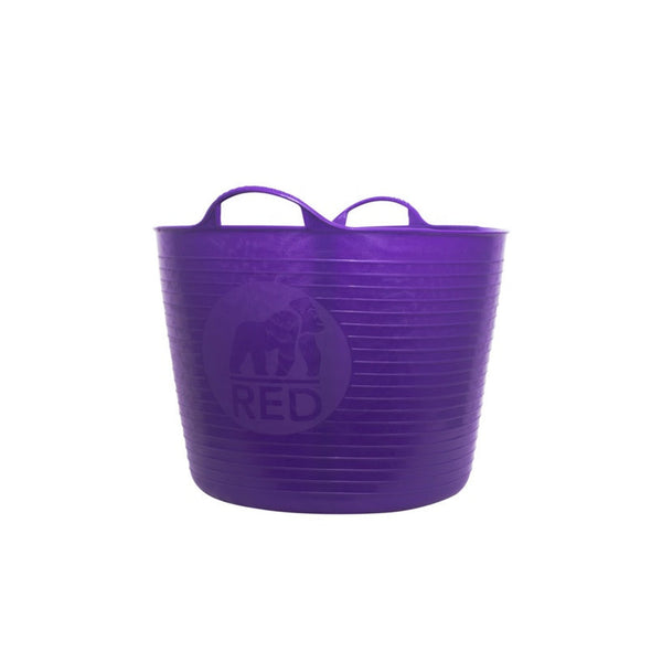 Red Gorilla 38L flexible tub in purple