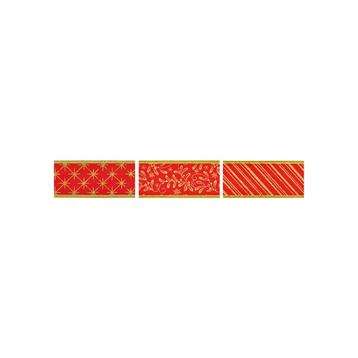 Red Ribbon - 6cm x 2.7m Assorted