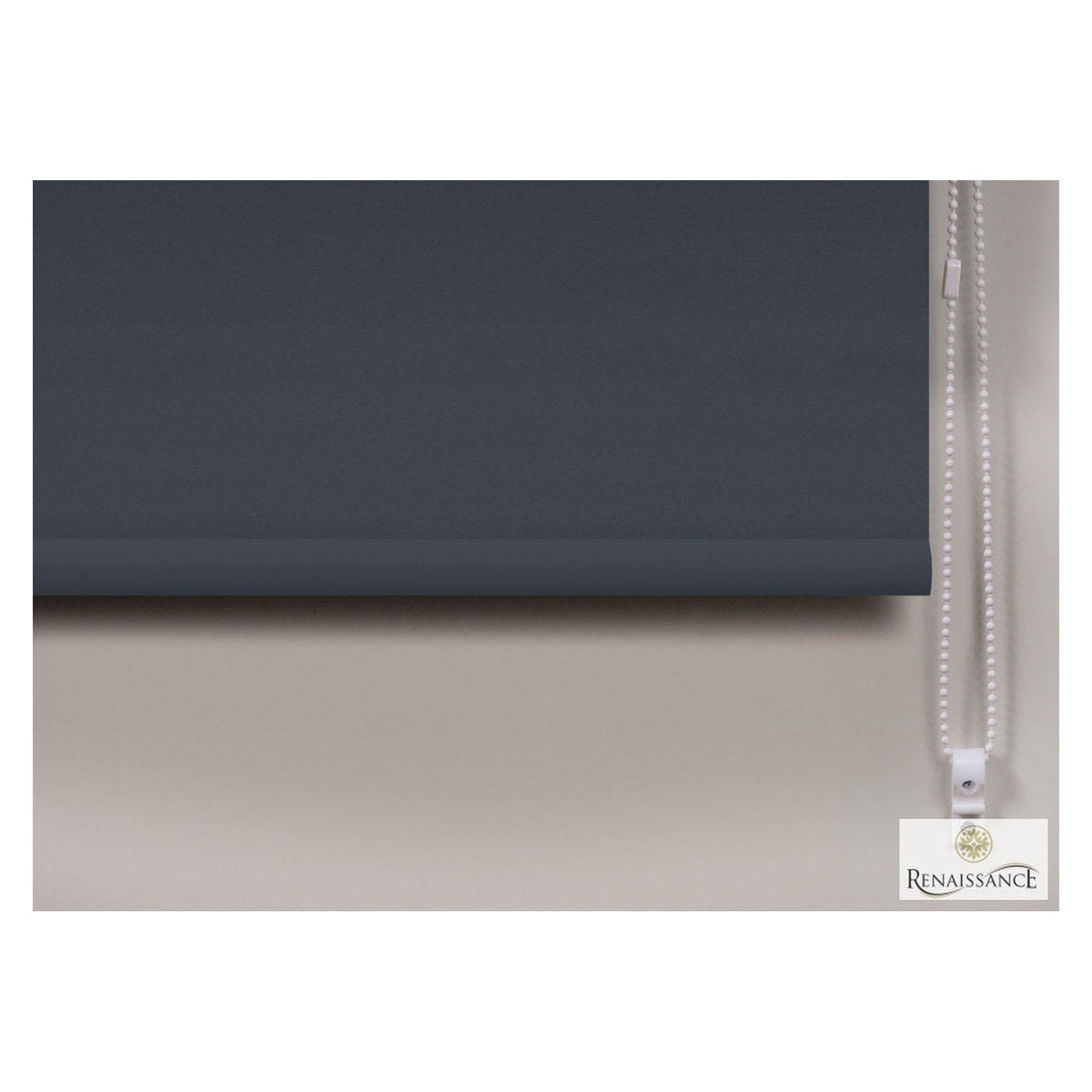 Renaissance slate grey classic roller blind 90cm, view 2
