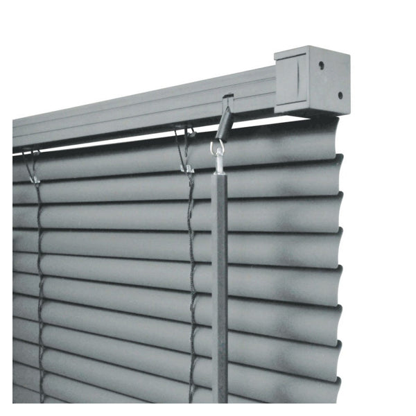 Renaissance grey PVC wide Venetian blind 45cm