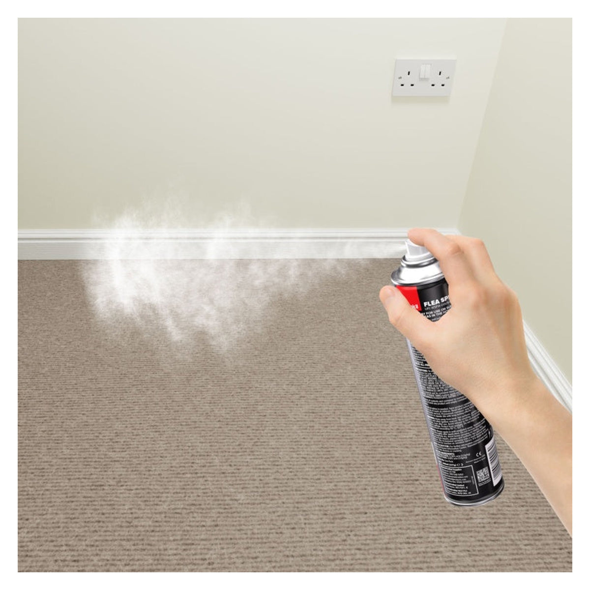 Rentokil flea spray killer 300ml, view 4