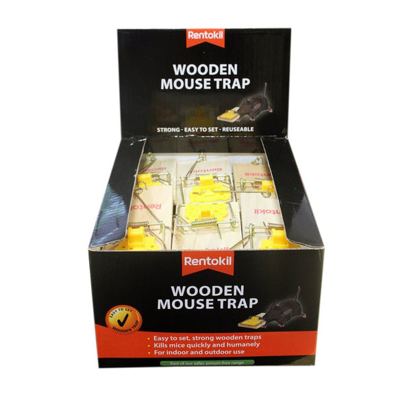 Rentokil wooden mouse trap