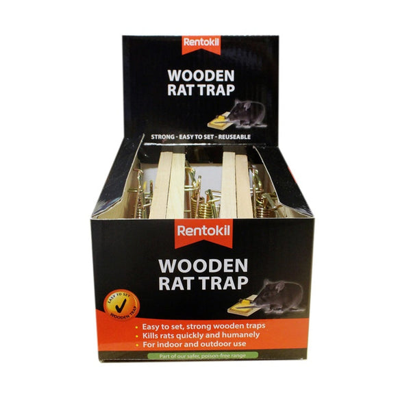 Rentokil wooden rat trap