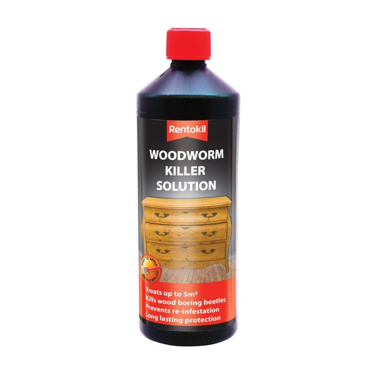 Rentokil Woodworm Killer Solution 1L