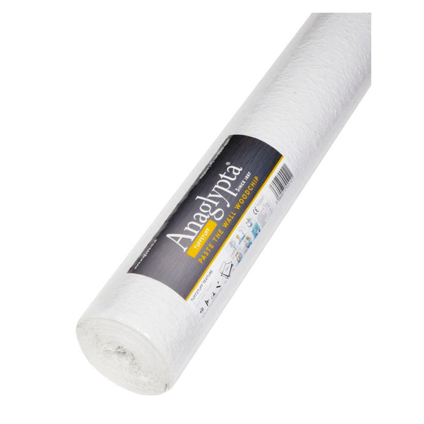 Retford Anaglypta woodchip wallpaper roll