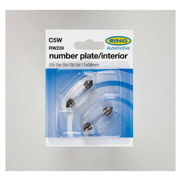 Ring 12V 5W C5W festoon bulb