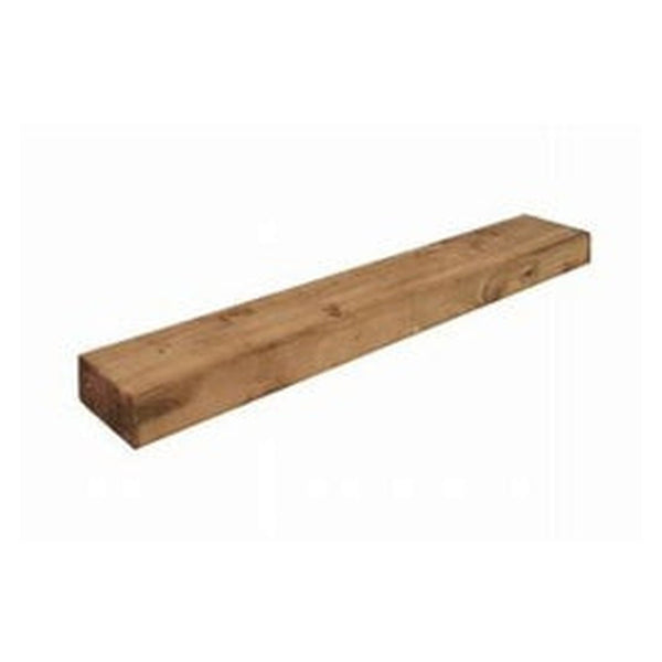 RMPP green treated garden sleeper, 150 x 100mm x 1.2m