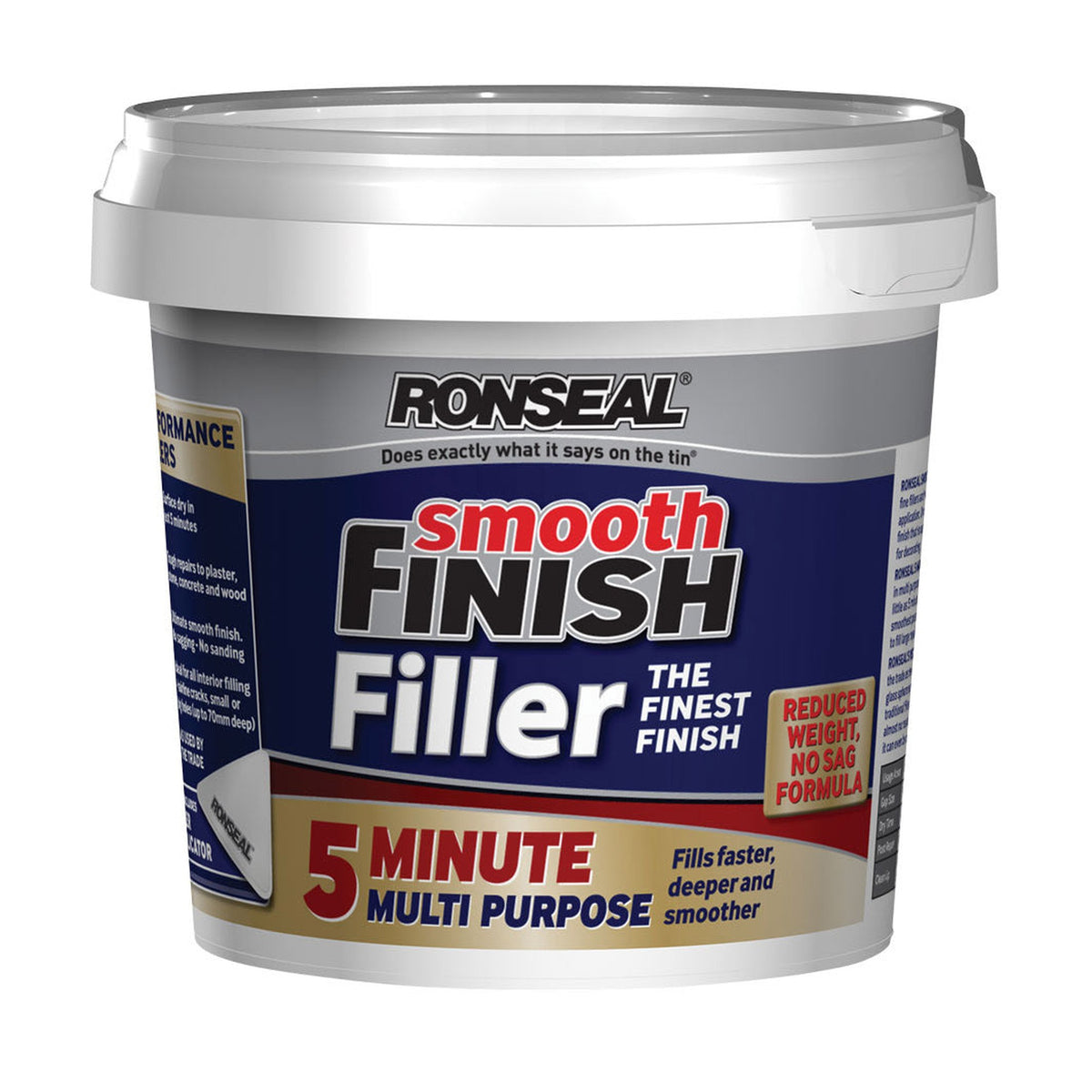 Ronseal 5 Minute Lightweight Filler 290ml tub