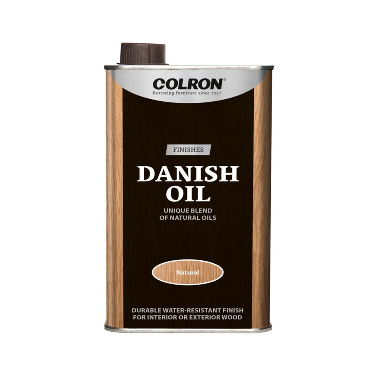Ronseal Colron Refined Danish Oil Clear 500ml tin