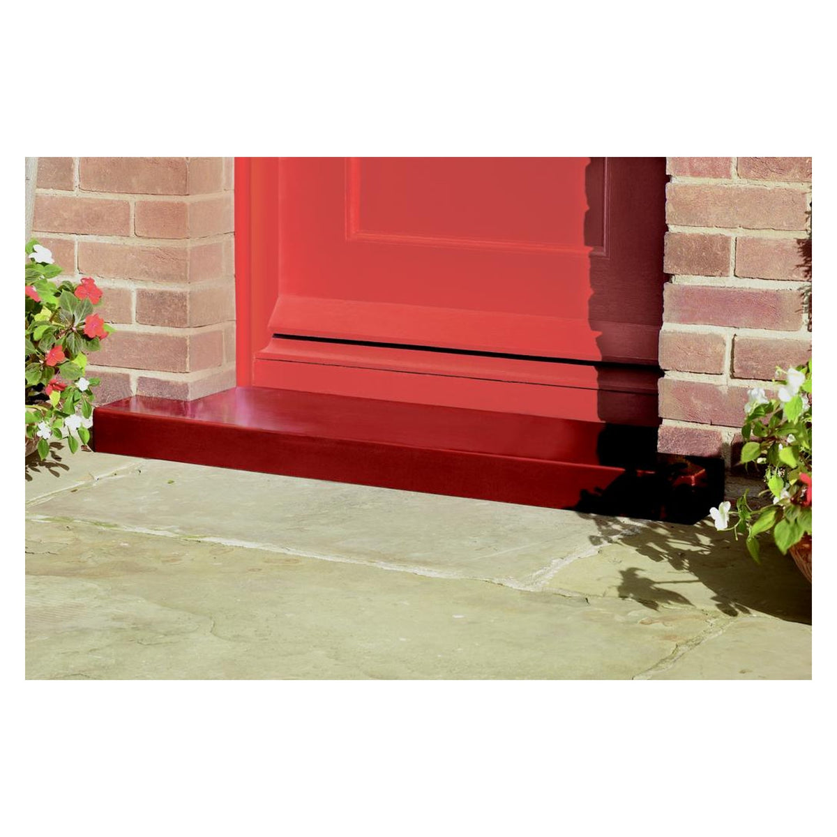 Ronseal Diamond Hard Door Step Paint 250ml in Red, view 2