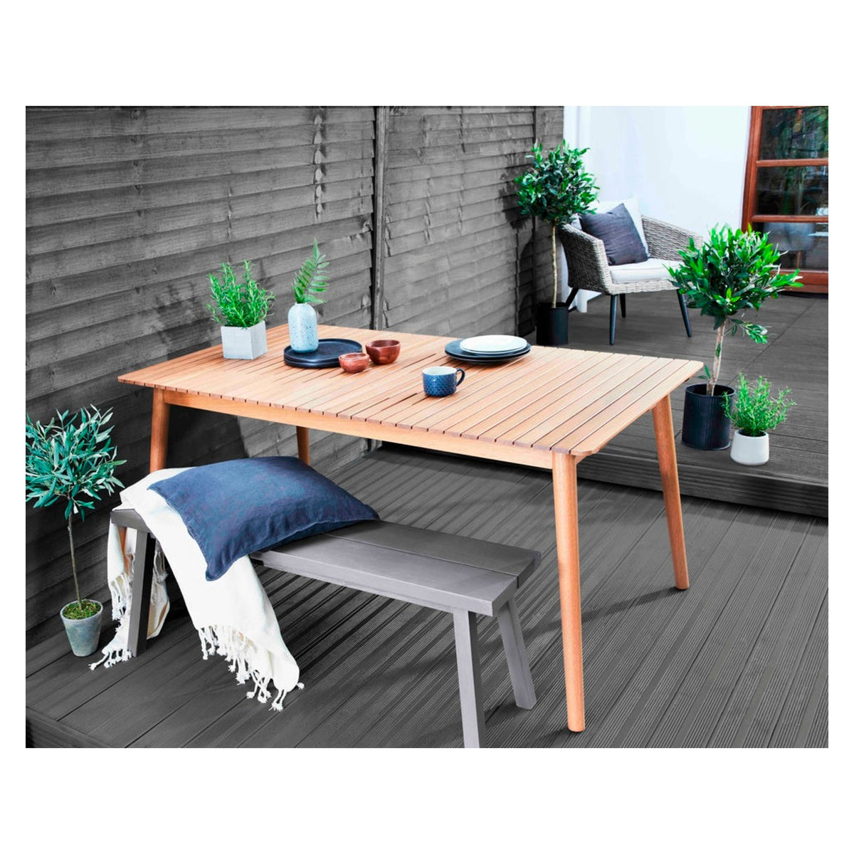 Ronseal Fence Life Plus 5L in Charcoal Grey, view 2