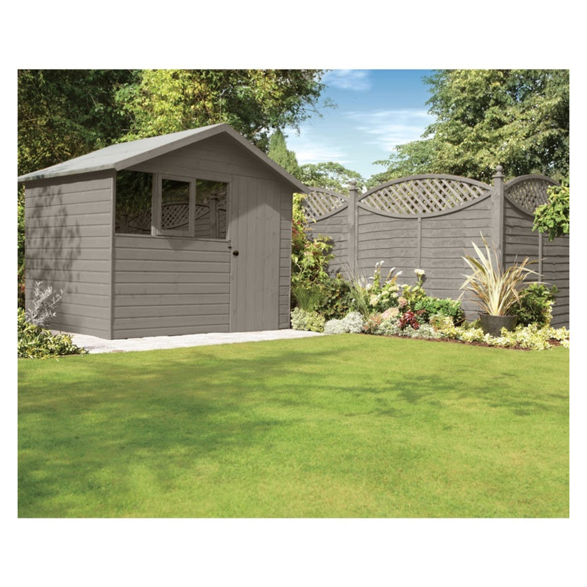 Ronseal Fence Life Plus 9L in Warm Stone, view 2