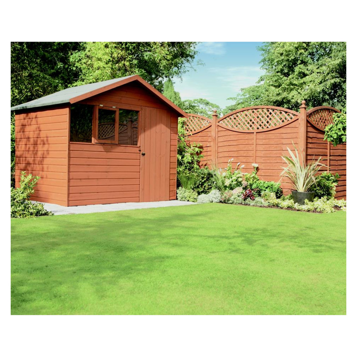 Ronseal Fence Life Plus Harvest Gold 9L tub, view 2