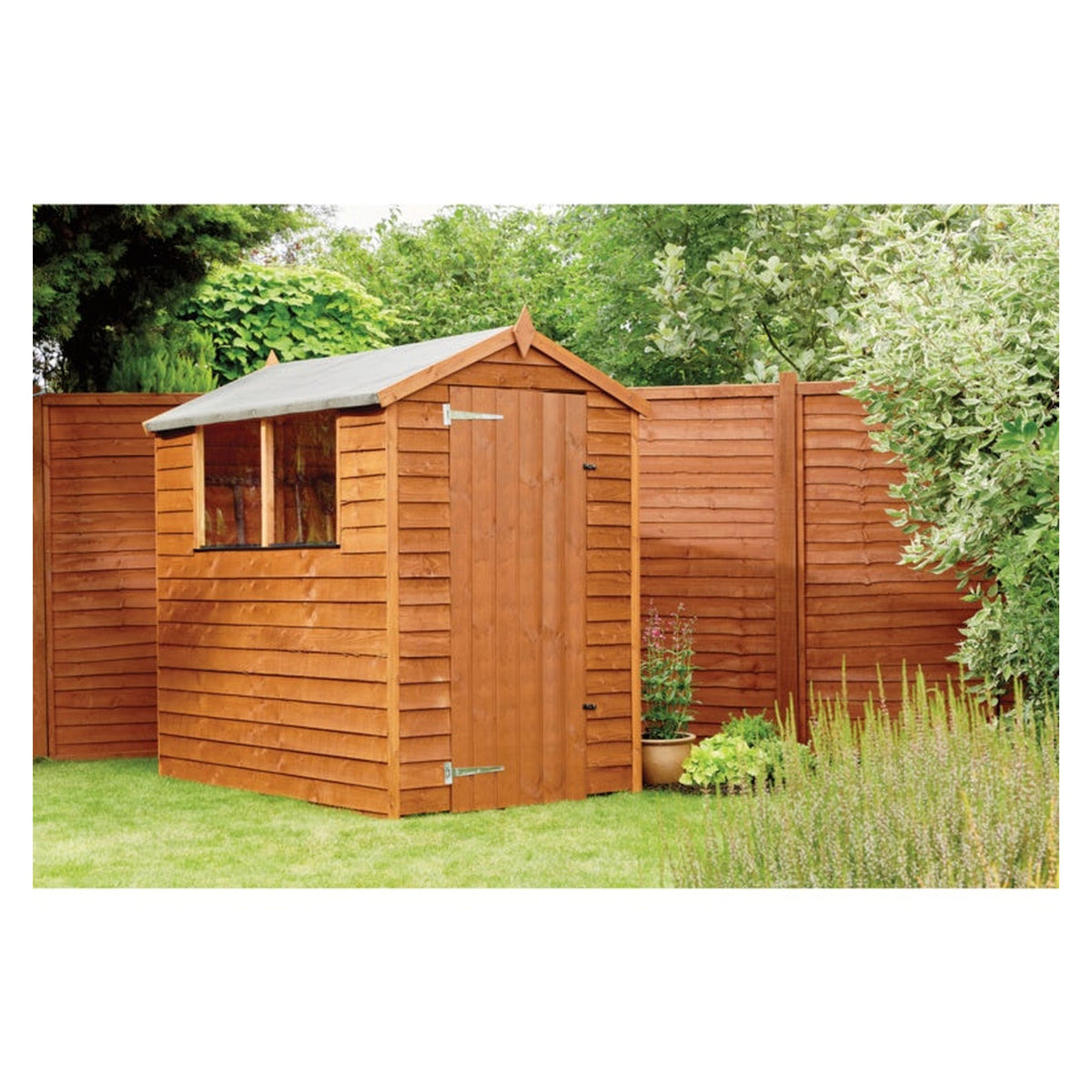 Ronseal Fence Life Plus Medium Oak 9L tub, view 2