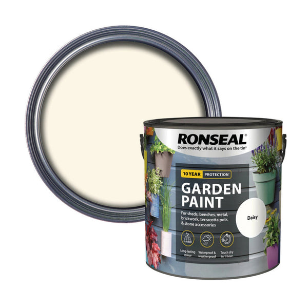 Ronseal Garden Paint 2.5L in Daisy