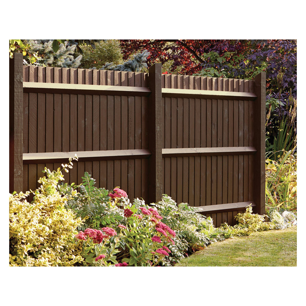 Ronseal Garden Paint 250ml tin in English Oak, view 2