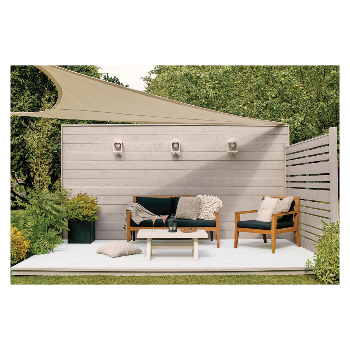Ronseal Garden Paint White Ash 2.5L, view 2
