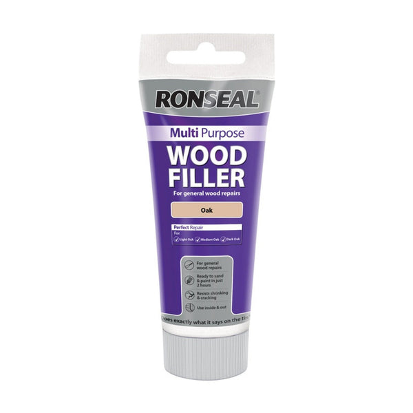 Ronseal Multi Purpose Wood Filler 100g in Oak