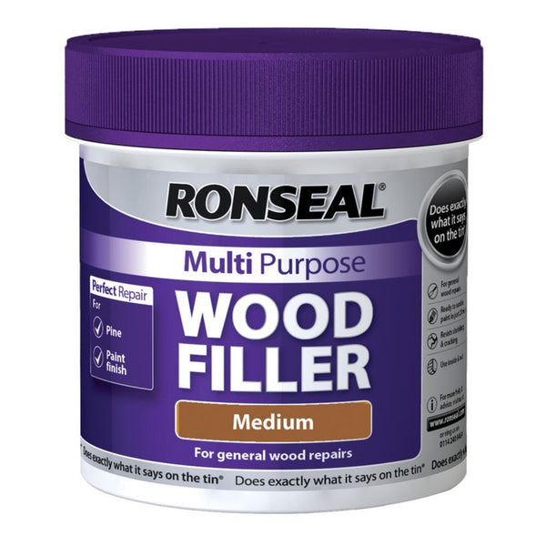 Ronseal Multi Purpose Wood Filler 465g in Medium
