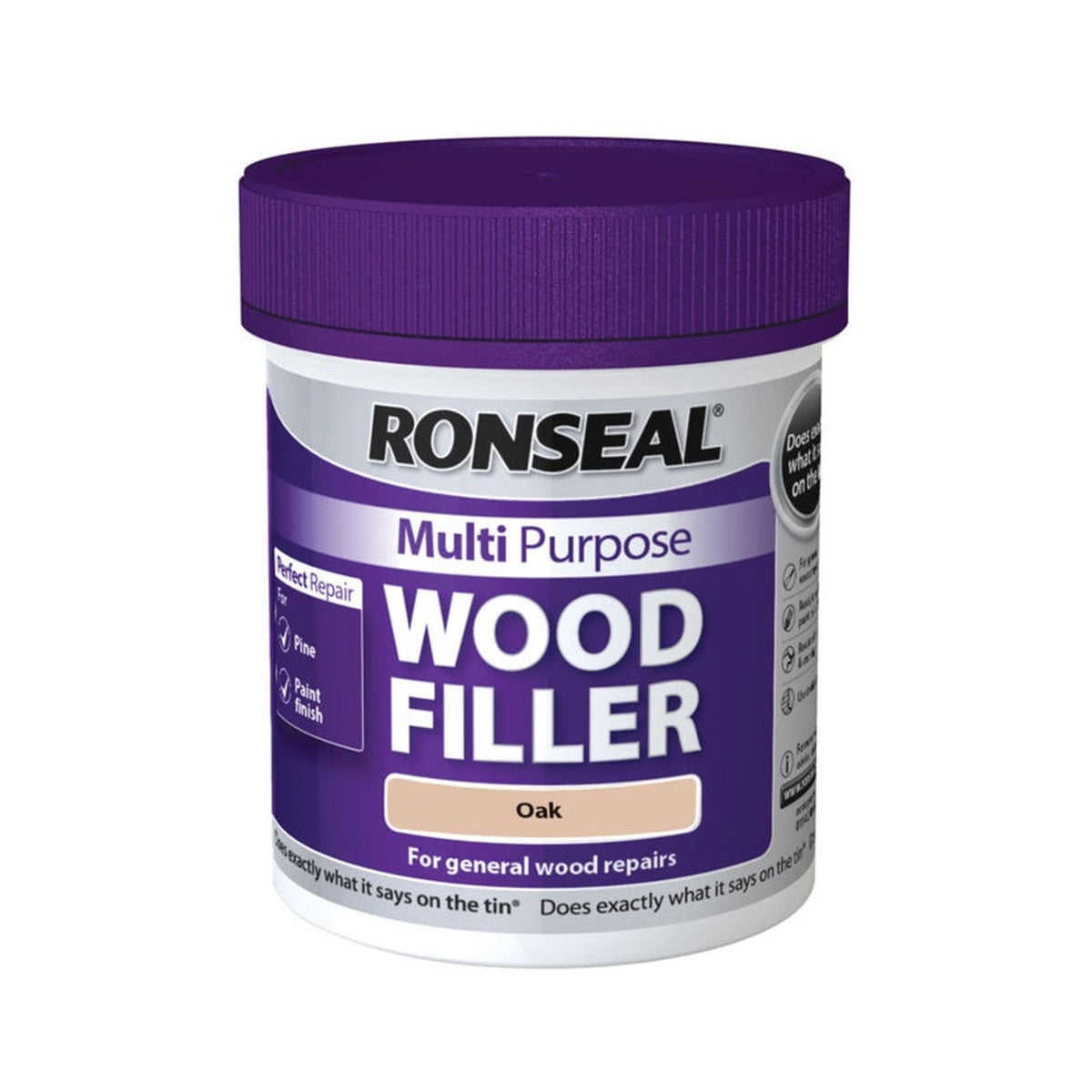 Ronseal Multi Purpose Wood Filler 465g in Oak