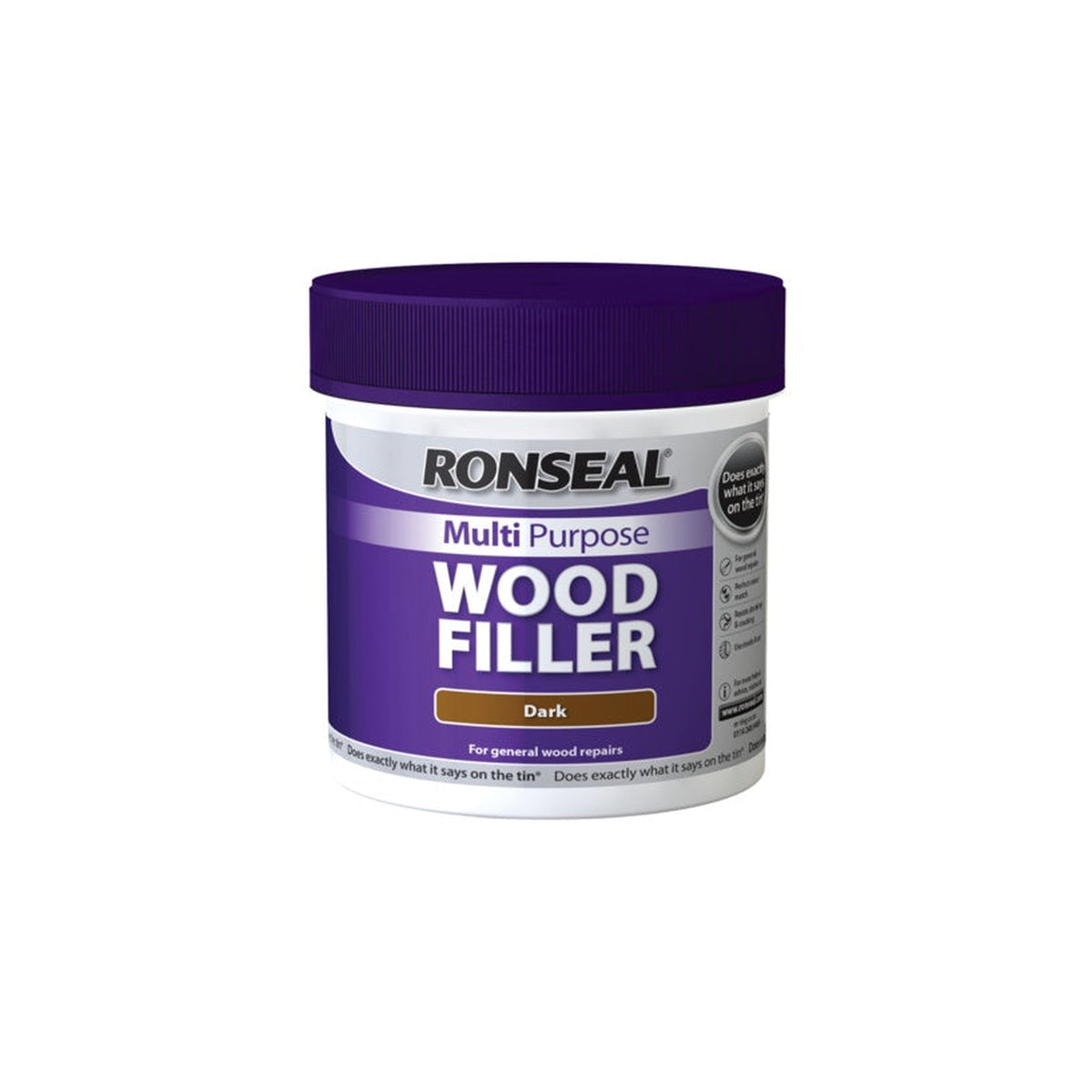 Ronseal Multi Purpose Wood Filler Dark 465g