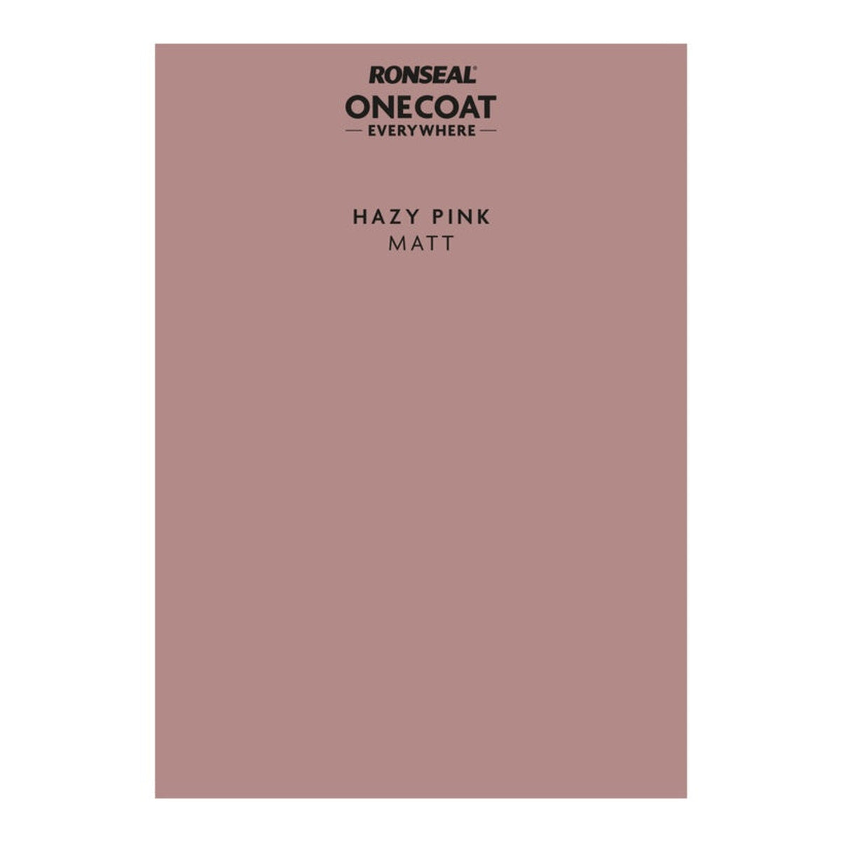 Ronseal Peel & Stick One Coat Everywhere sample in Hazy Pink
