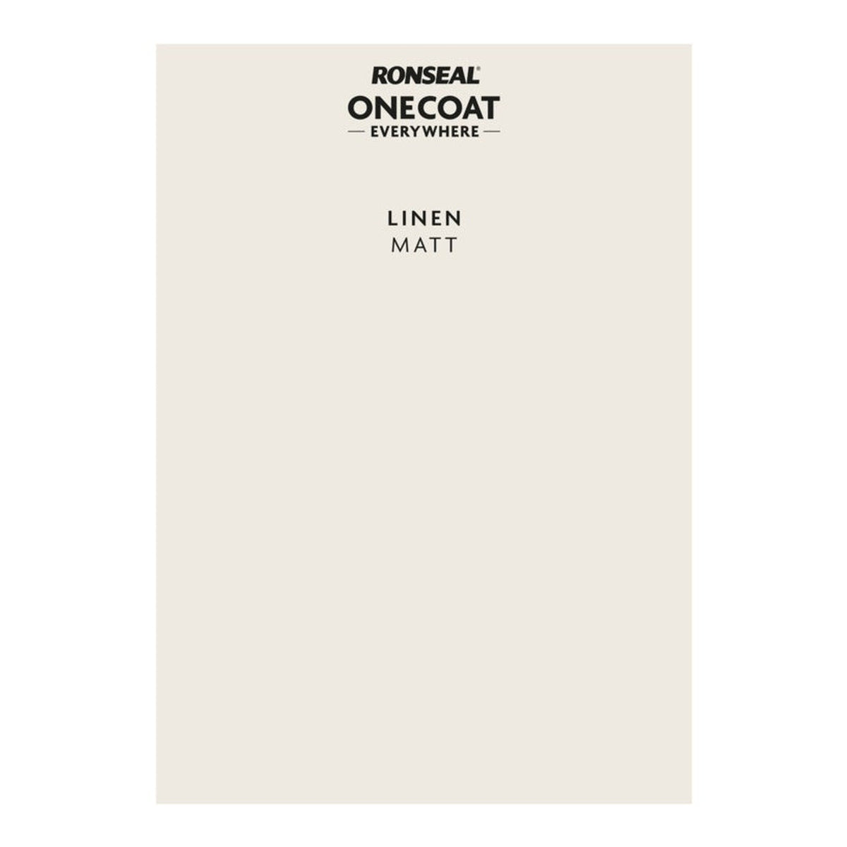 Ronseal Peel & Stick One Coat Everywhere sample in Linen Matt