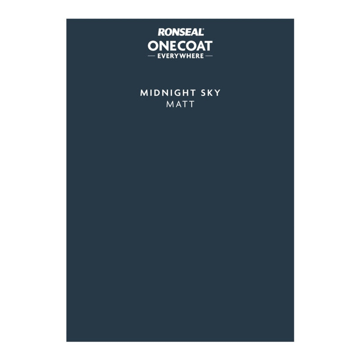 Ronseal Peel & Stick One Coat Everywhere sample in Midnight Sky