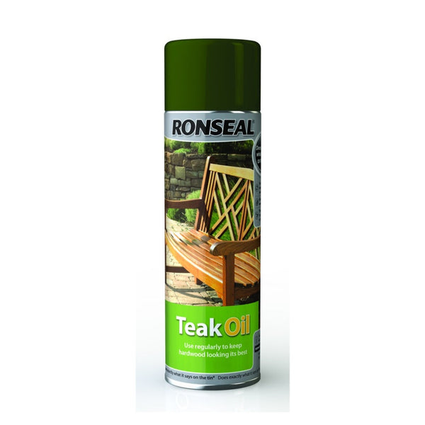 Ronseal Teak Oil aerosol 500ml